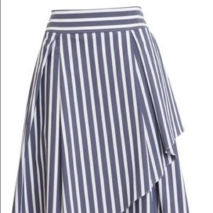Halogen x Atlantic-Pacific Stripe Skirt